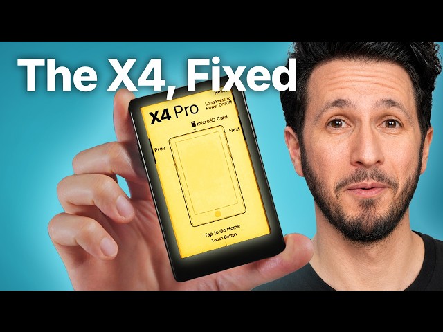 The XTEINK X4 Pro Fixes the X4’s Biggest Problems