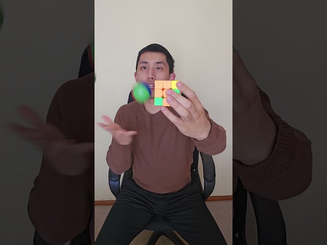#ad 67 digits of pi while solving a Rubik's Cube one handed while juggling