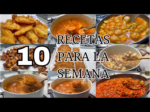 10 RECETAS CASERAS FACIL Y ECONÓMICAS #parati #viral #parati #fypシ #recetas  #fyp #viral