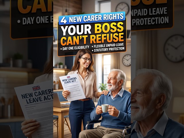 4 New Carer Rights Your Boss Can't Refuse