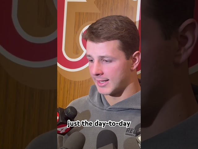 Brock Purdy says he wants to improve the mental side of his game. #49ers #FTTB #NFL