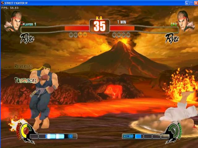 street fighter IV me play ryu vs ryu hardest