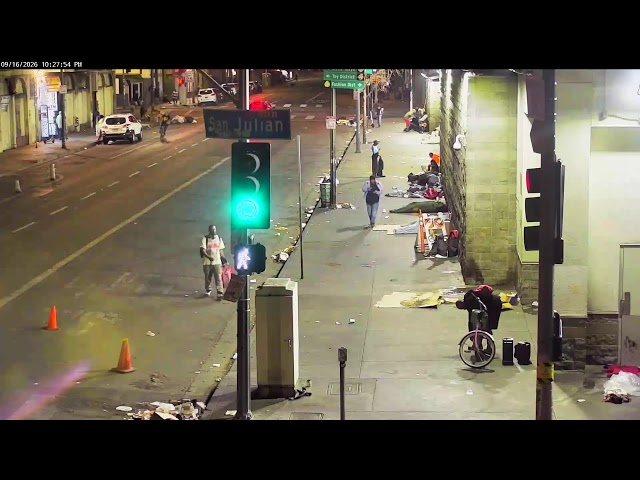 Skid Row Cam 1 Los Angeles CA.