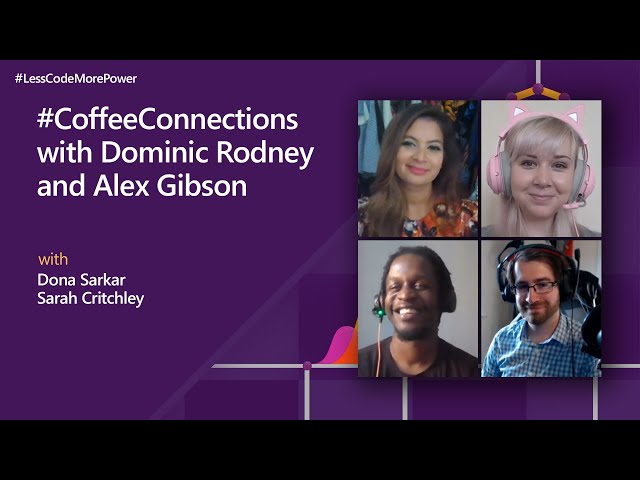 #CoffeeConnections with Dominic Rodney | #LessCodeMorePower