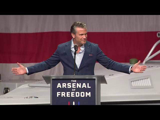 WATCH LIVE: U.S. Defense Secretary Pete Hegseth delivers remarks in Austin