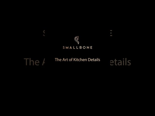 The art of kitchen details!