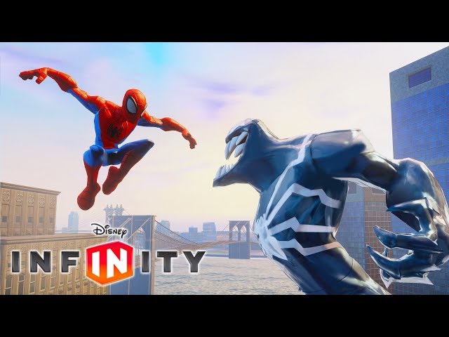 SPIDERMAN & VENOM Superhero Cartoon Video Game - D. Infinity 2.0 Marvel Super Heroes PS4
