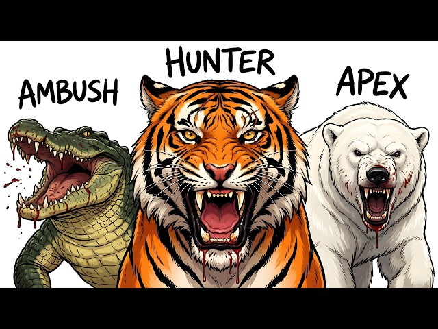 Every Animal That HUNTS Humans Explained in 15 Minutes