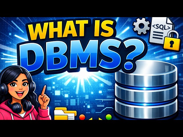 WHAT IS DBMS