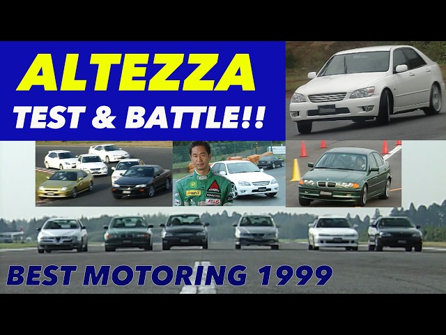 Altezza Debuts!! Rival Showdown【Best MOTORing】1999