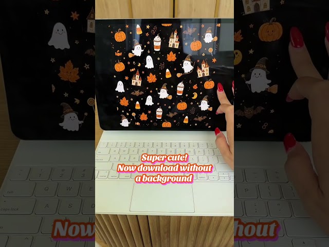 👻👩🏻‍💻Make and sell girly Halloween pajamas with me using my iPad! Doing all of this using the