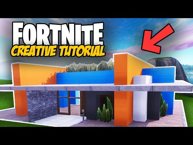 Fortnite Creative Tutorial: Small Modern House Build