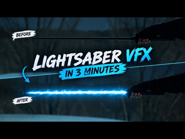 How to Create a Realistic Lightsaber VFX in Node Video