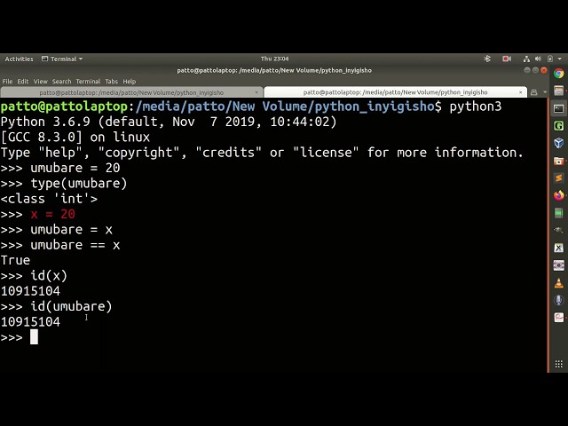 4.KinyaRwanda+English(Python programming) INTEGRAL NUMBERS