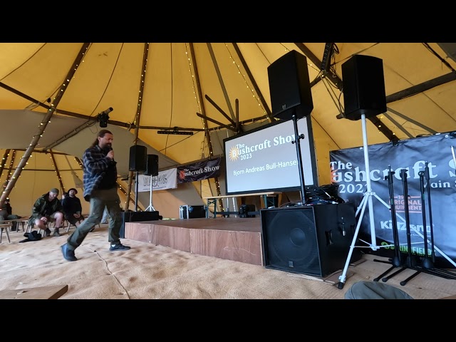My Talk at The Bushcraft Show 2023