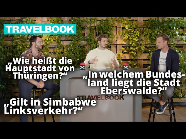 Pilot Patrick Biedenkapp vs. Sebastian Klussmann | Who can beat the geography whiz? | TRAVELBOOK