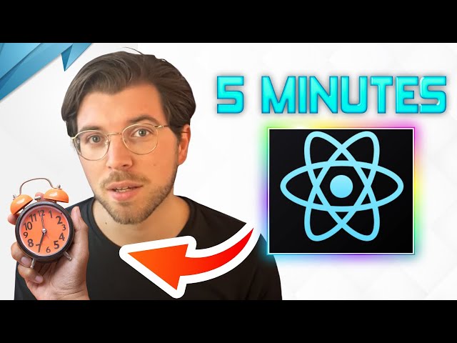How To LEARN REACT In ONLY 5 Minutes