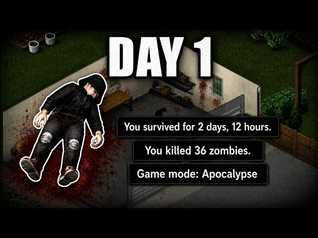 I Played Project Zomboid for the FIRST Time... And Now I Understand the Hype