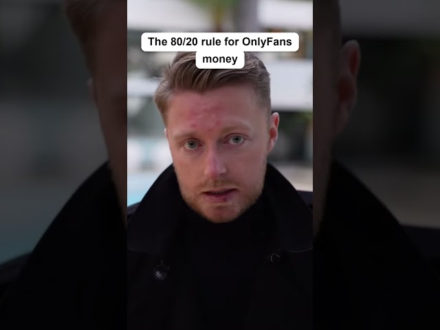 Full Video 👇 The 80/20 rule for OnlyFans money #personalfinance #creatoreconomy #financialtips