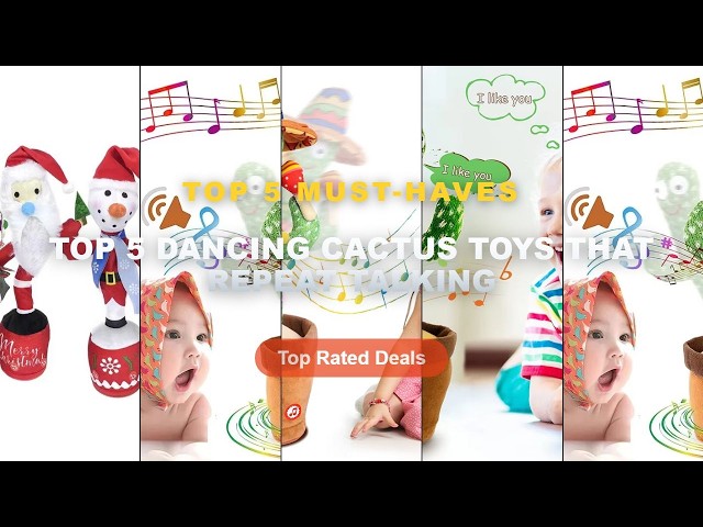 Ultimate Guide to the Best Top 5 Dancing Cactus Toys That Repeat Talking - 1pc Dancing Cactus Toy,Re