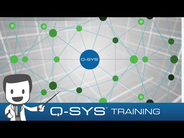 Q-SYS Training  |  Control 101 - Introduction to Programming (FR)