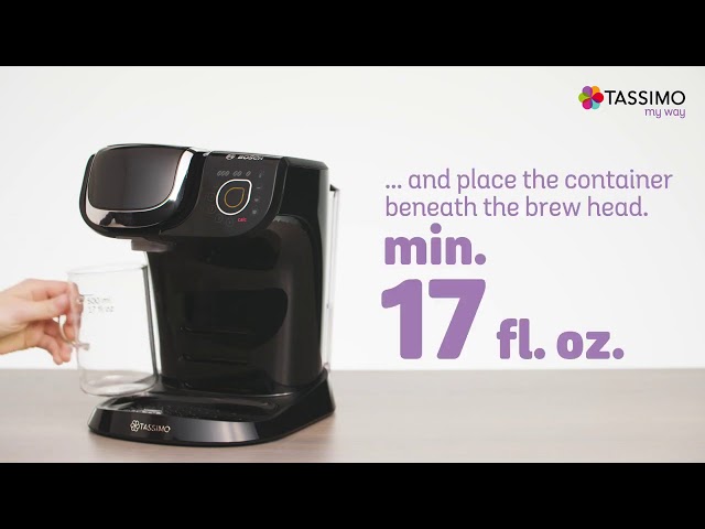 TASSIMO My WAY - How to descale your machine