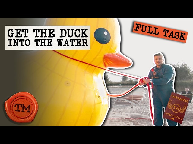 Get the duck into the water | Taskmaster | Full Task