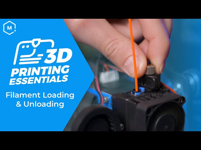 3D Printing Essentials: Filament Loading and Unloading