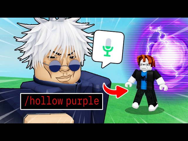 GOJO VOICE TROLLING with ADMIN COMMANDS! (Roblox VC)