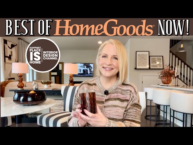 What to buy at HOMEGOODS NOW!  Interior Designer top picks!