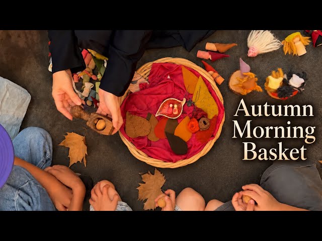 Fall Morning Basket in Kindergarten | Day 11