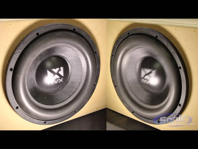 NVX VCW 12" Subwoofer Demo | VCW124 Bass Test