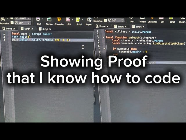 Proof that I know how to code