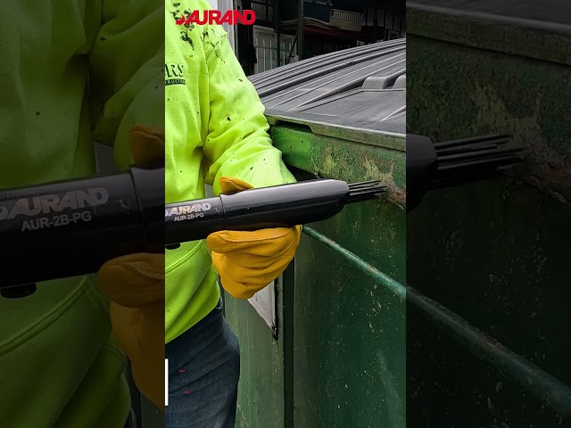 This Pneumatic Needle Scaler STRIPS Rust & Paint in Seconds! | Aurand AUR-2B Demo