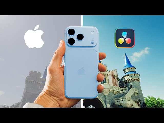 How to color grade iPhone Apple Log 2 the RIGHT way in DaVinci Resolve