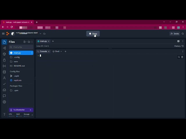 Rock Paper Scissors Project | #100DaysOfCode | Python