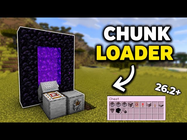 EASY Minecraft Chunk Loader 26.2+ Tutorial 