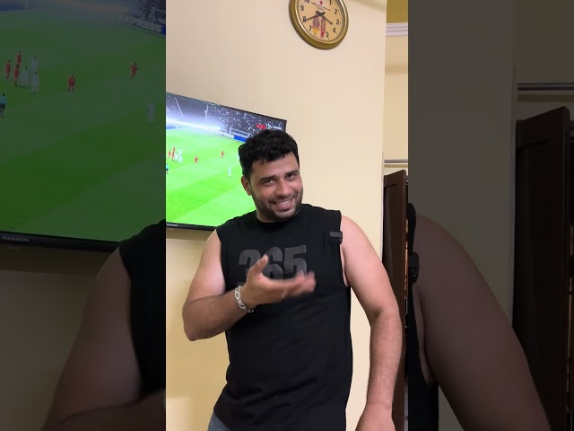 Husband vs Wife FIFA World Cup Fight | Indian Couple Comedy #football #funny #husbandwife #yt #trend