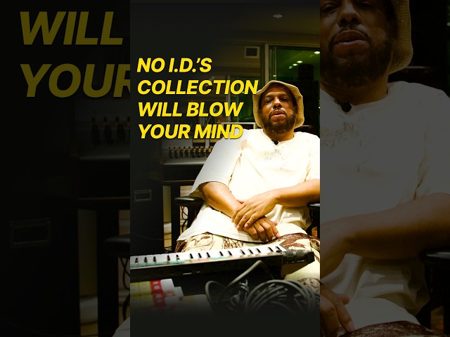 POV: You’re in No I.D.’s studio. What happens next? #producer #musicstudio #recording #musician