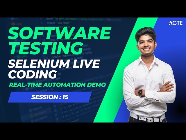 Selenium Scripting & Coding Demo 🔥 | Real-Time Automation Testing Tutorial for Beginners & Freshers