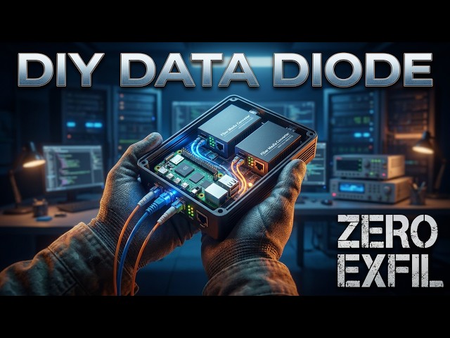 The $100 DIY Data Diode | Why Hackers Hate This $100 Box?!