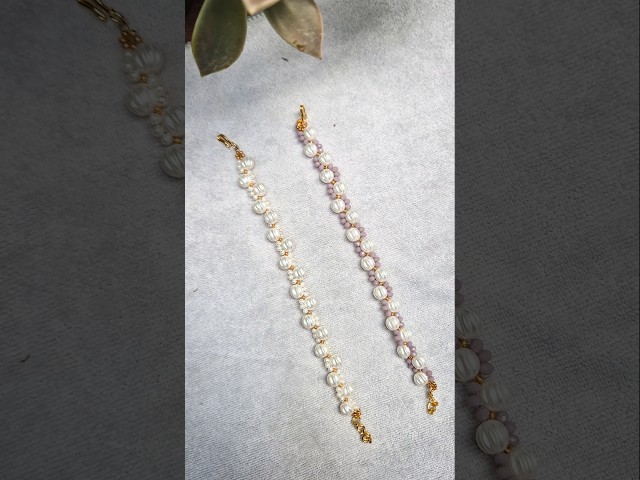Stunning Pearl Beaded Bracelets 🌼 | Beautiful Bracelet Designs for you!!
