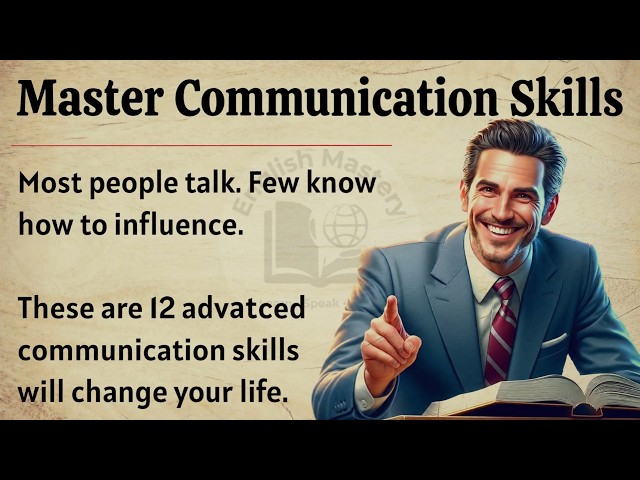 MASTER COMMUNICATION SKILLS || Learn English Through Motivation 🔥 || Level 3 English