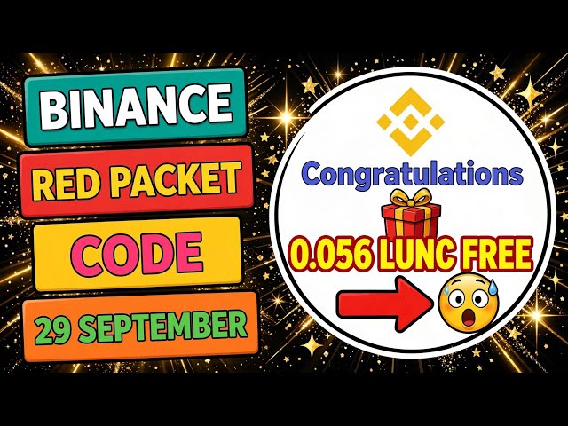 Binance Red Packet Code Today 29 September | Free Claim | Binance Red Packet Code 2026