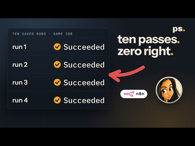 Our n8n AI Agent Looked Finished Every Time. Here's What Finally Caught It