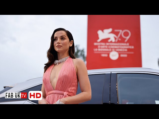 Red carpet of the film Blonde at 79th Venice Film Festival