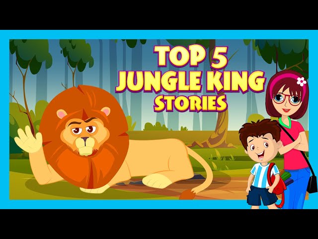 Top 5 Jungle King Stories |  Tia & Tofu | Bedtime Stories | Kids Videos | Animal Stories for Kids