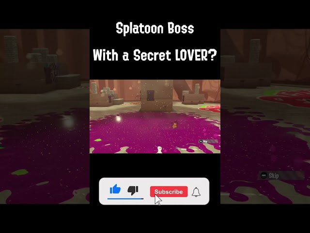 This Splatoon Boss has a SECRET Love Interest?