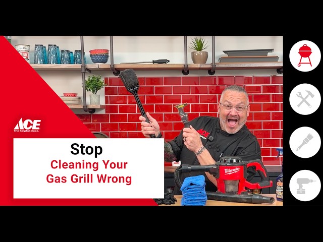 Stop Cleaning Your Gas Grill Wrong | Ace Hardware