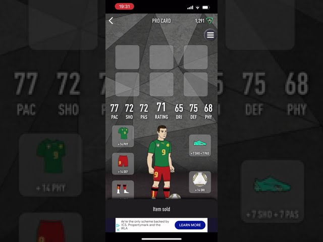 I Upgraded my Pro Card to 71 Rated Overall on Smoq Games 25